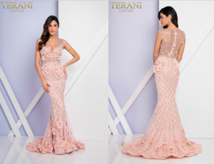 Magnificent Terani Couture 1722GL4488 Evening Dress