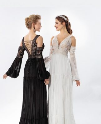 Match Your Incredible Look With Your Best Friend Wearing a Glamorous So Lady 6032 Evening Dress