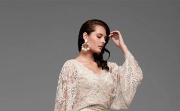 Make Everyone Stare at Your Flawless Style Wearing This Splendid Rengin 5450 Dress