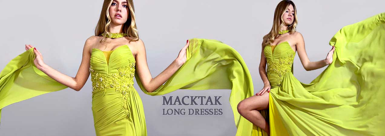 MackTak Long Dresses 