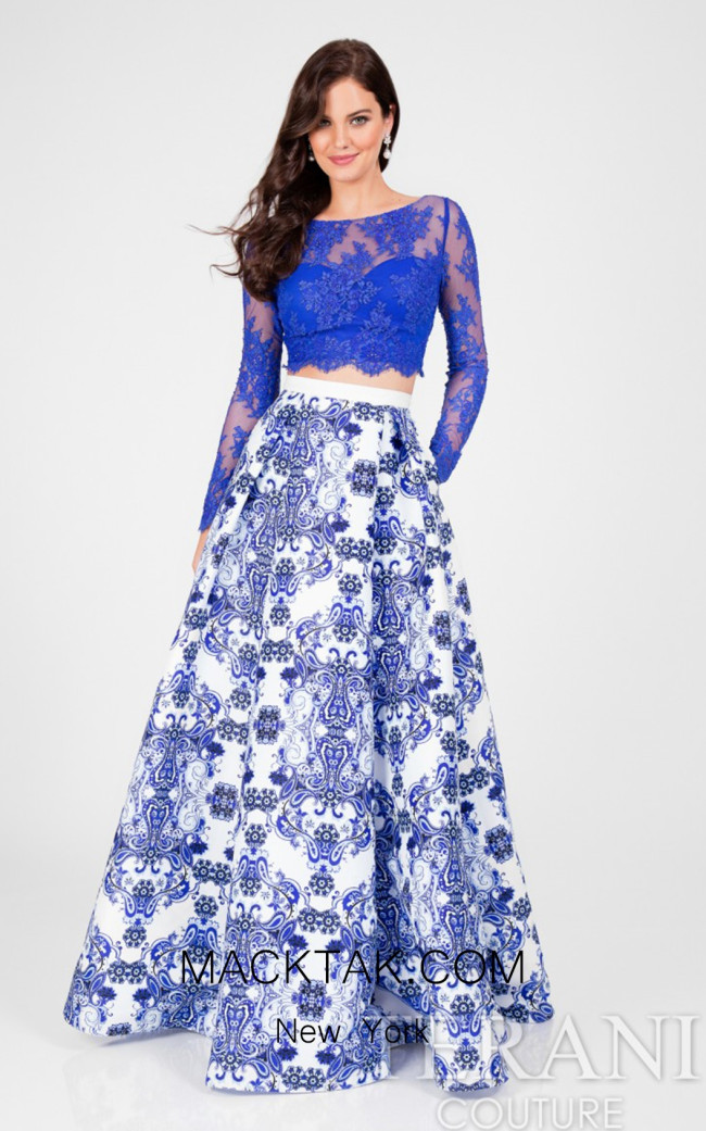 Terani 1712P2750 Blue White Front 