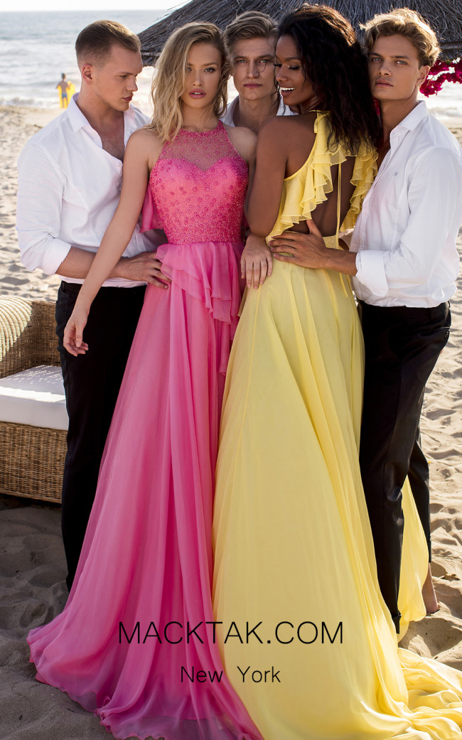 Tarik Ediz 50621 Front Dress