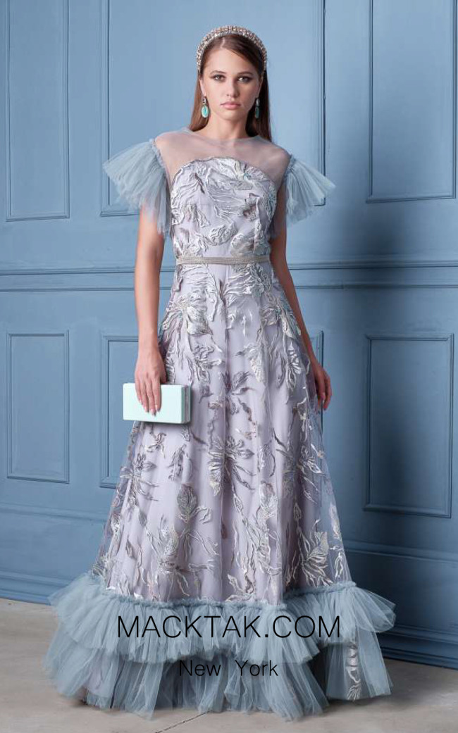 Alda Ciceu NRP SS20-04 Gray Front Dress