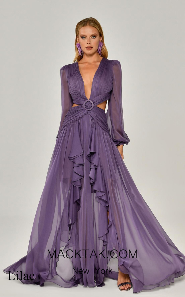 Alfa Beta B5638 Lilac Front Dress