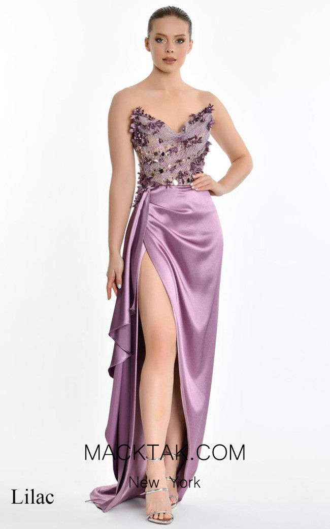 Alfa Beta B5779 Lilac Front Dress