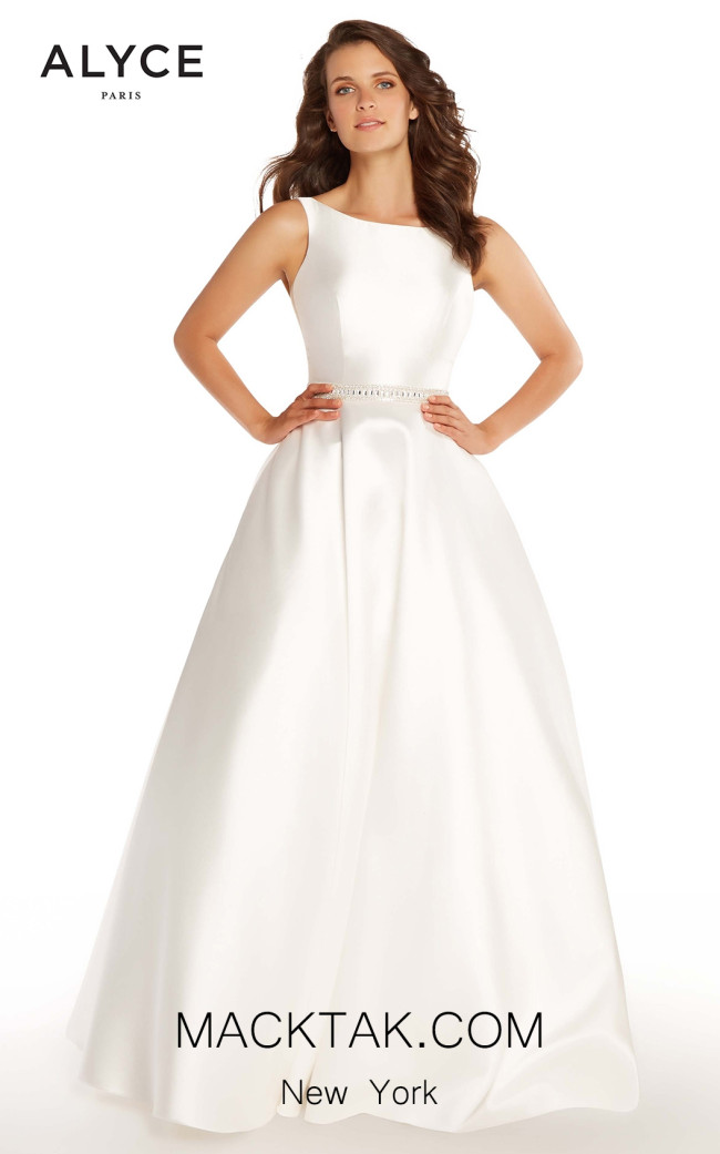Alyce 60113 Diamond White Front
