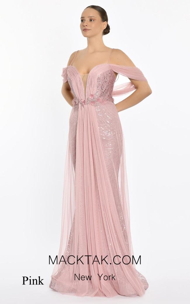 Coral Dress Dolina main image 1