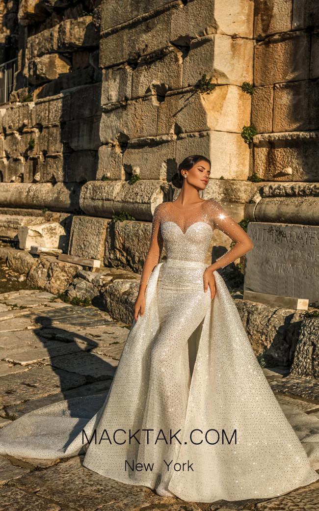 Dovita Bridal Topaz Dress From Crystal Collection