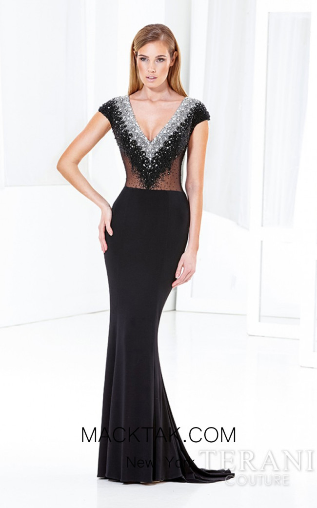 Terani E3758 Black Front