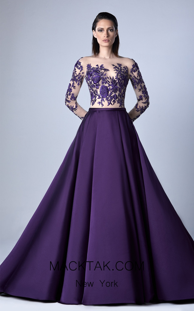Edward Arsouni 0420 Front Evening Dress