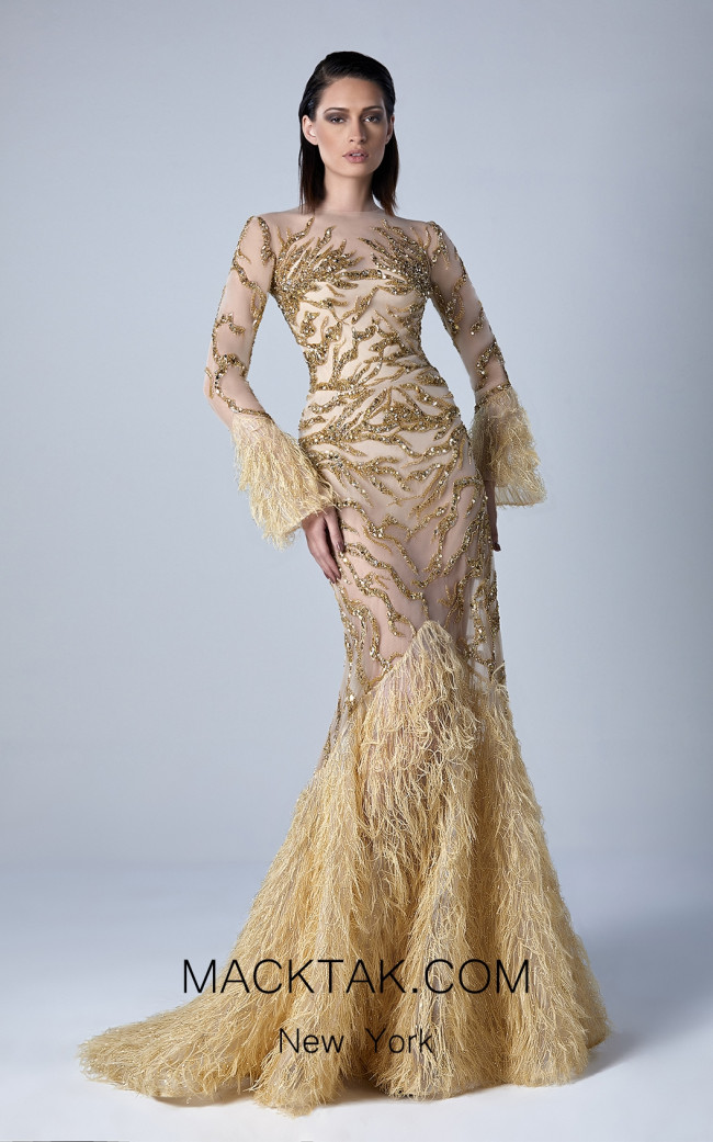 Edward Arsouni 0446 Front Evening Dress