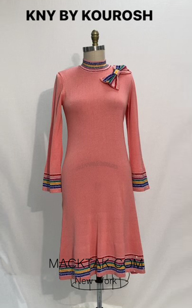 ワンピース KIRSH Cherry semi-pleated knit skirt salmon KKRSCSK505MSMA PLEATED PICKLEBALL SKIRT – Tiger Red – Norma Kamali