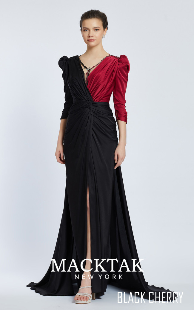 MackTak Collection B2013 Black Cherry Dress