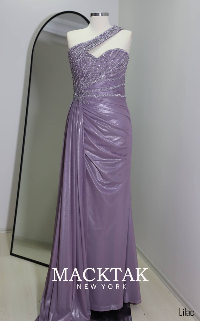 MackTak Collection 7478 Lilac Front Dress