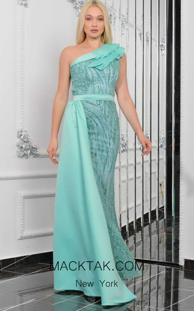 MackTak Collection 9043 Evening  Dress