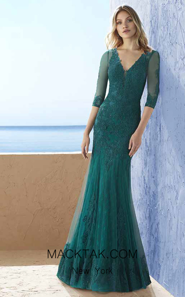 Rosa Clara Marfil 3J1G9 Front Dress