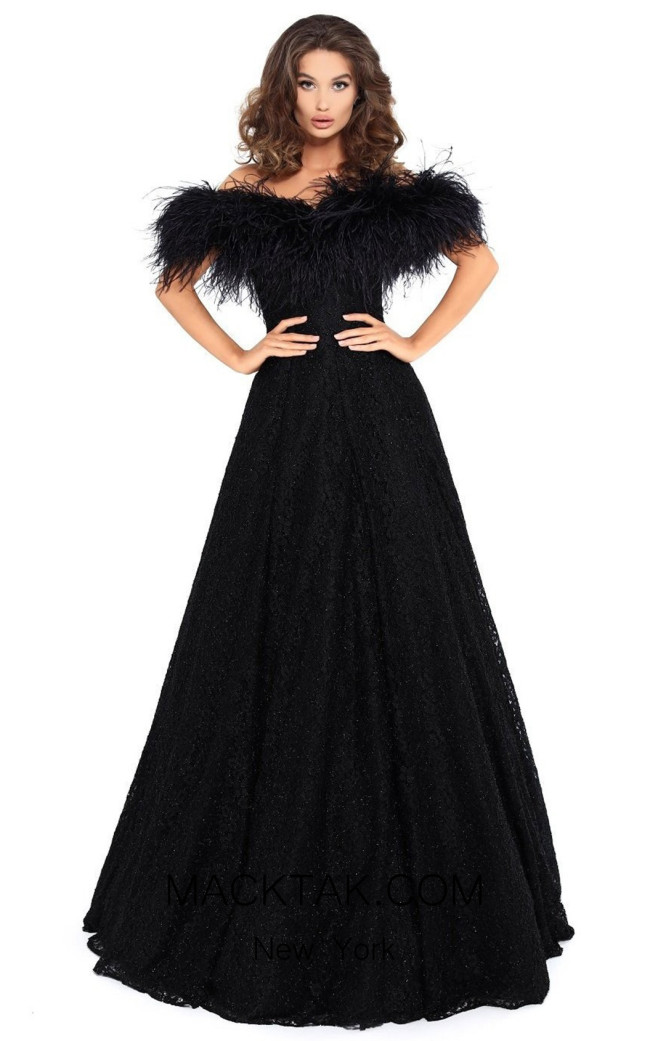 tarik ediz black gown