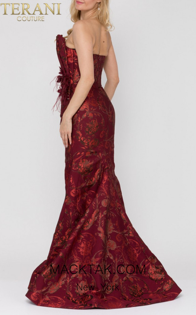 terani couture red gown