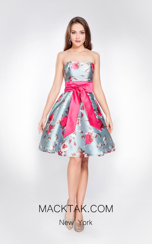 X & M Couture 7659 Front Evening Dress
