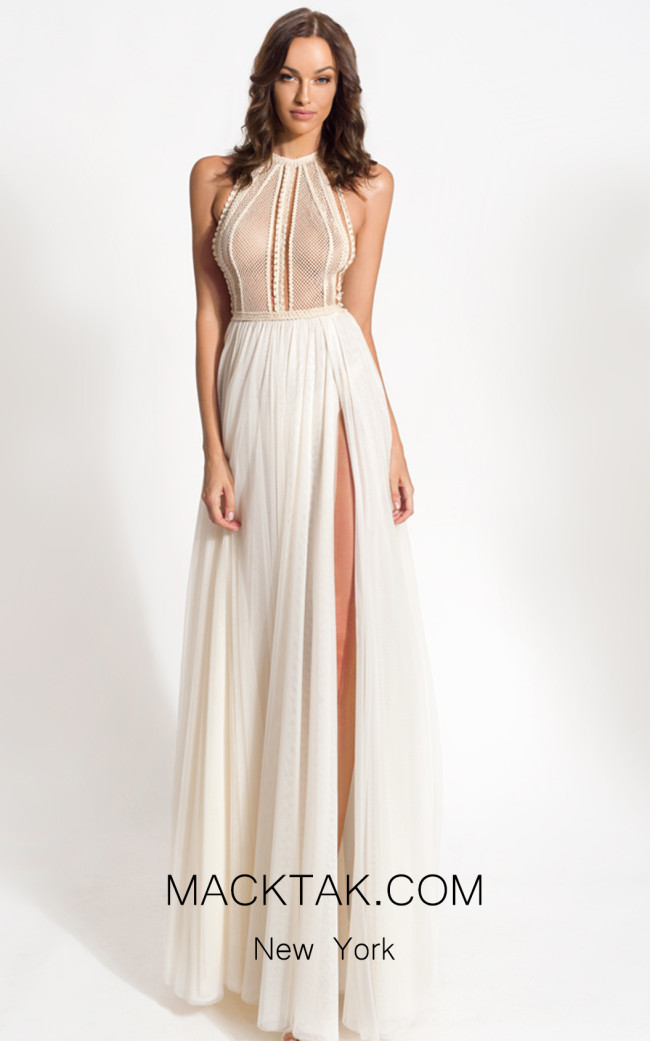 Zolotas Atelier Achillea Front Evening Dress