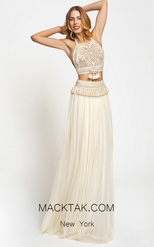Zolotas Atelier Ophelia Front Evening Dress