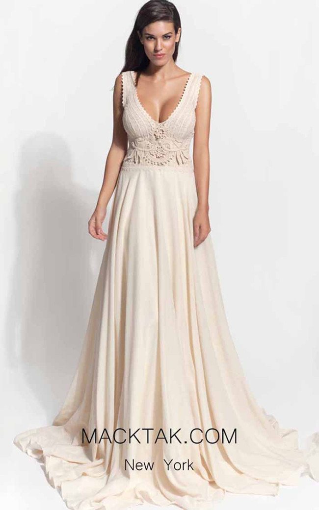 Zolotas Atelier Ambrosia Front Evening Dress