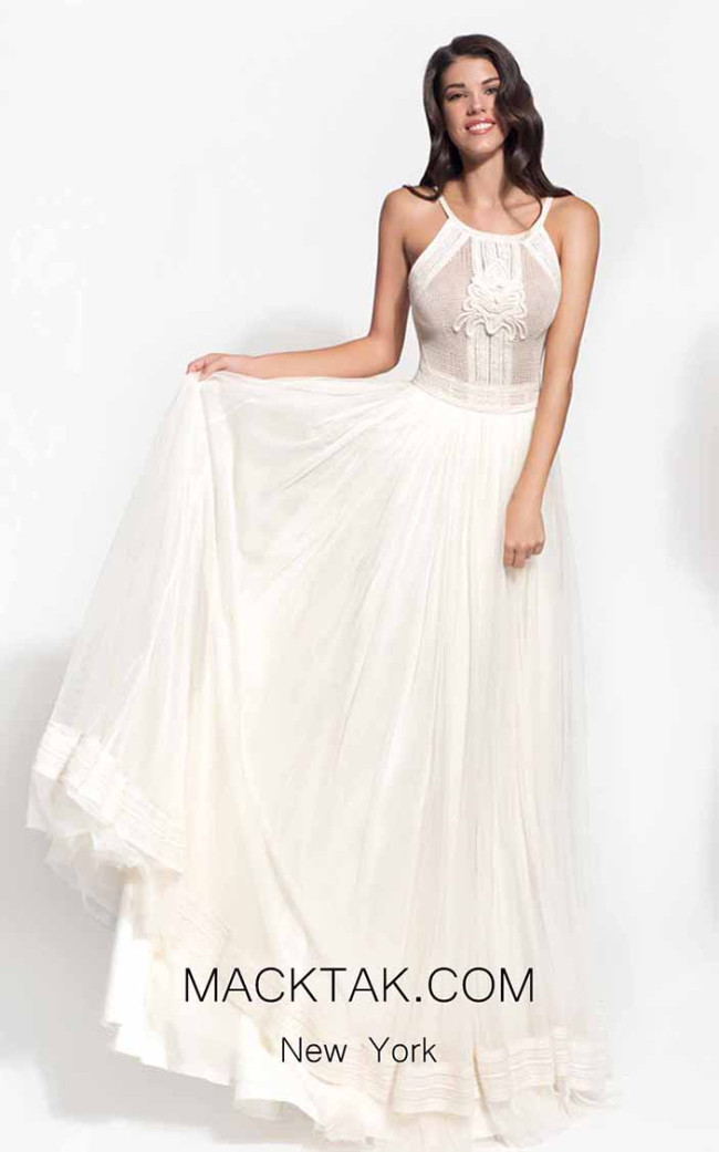 Zolotas Atelier Antheia Front Evening Dress