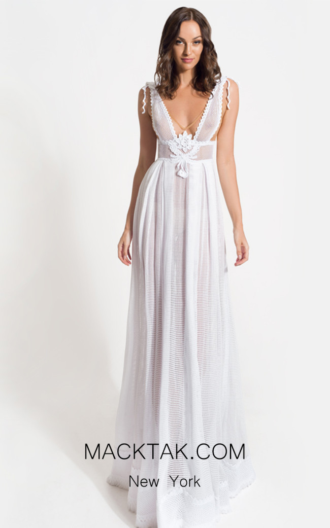 Zolotas Atelier Electra Front Evening Dress
