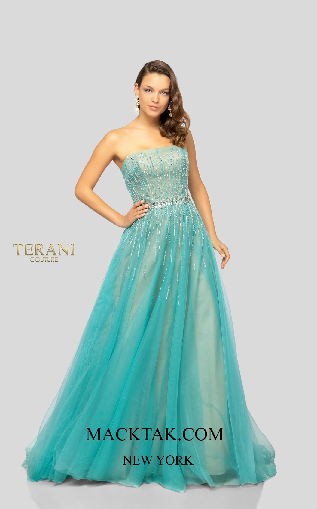 Terani 1912P8557 Front Dress