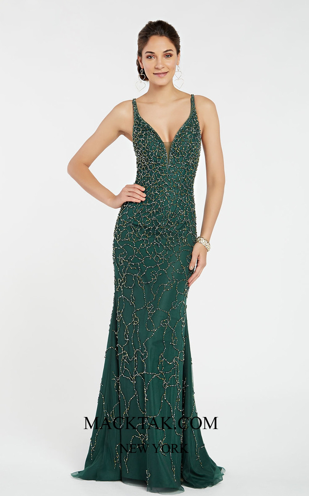 Alyce 60545 Front Dress