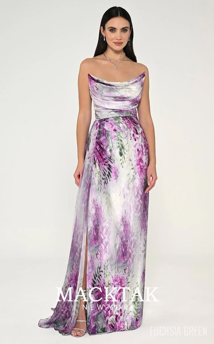Dress a Dress ピアス　サファイア Jewel Neck Halter Full A-line Satin Floral Maxi Bridesmaid