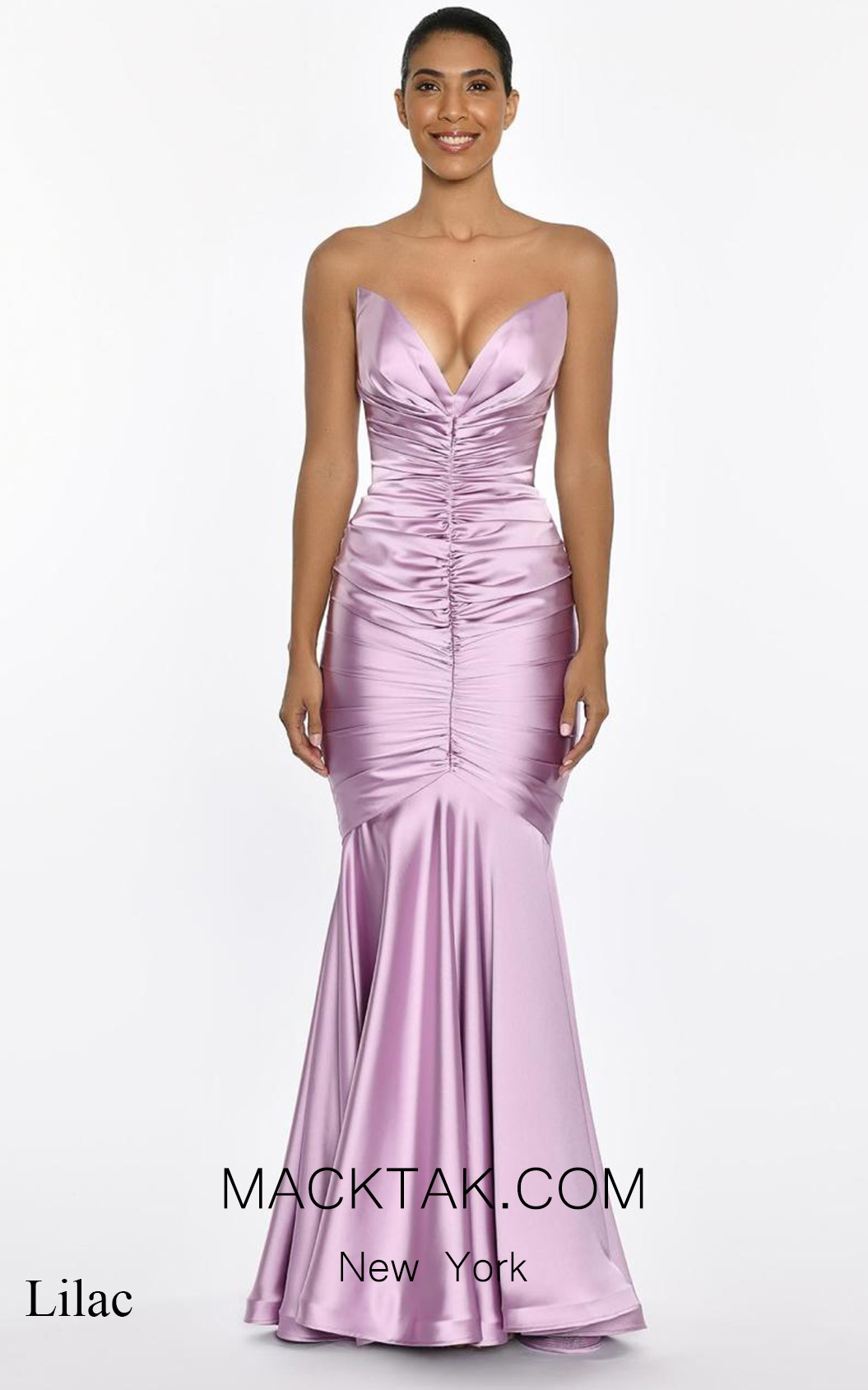 Alfa Beta 5706 Lilac Front Dress
