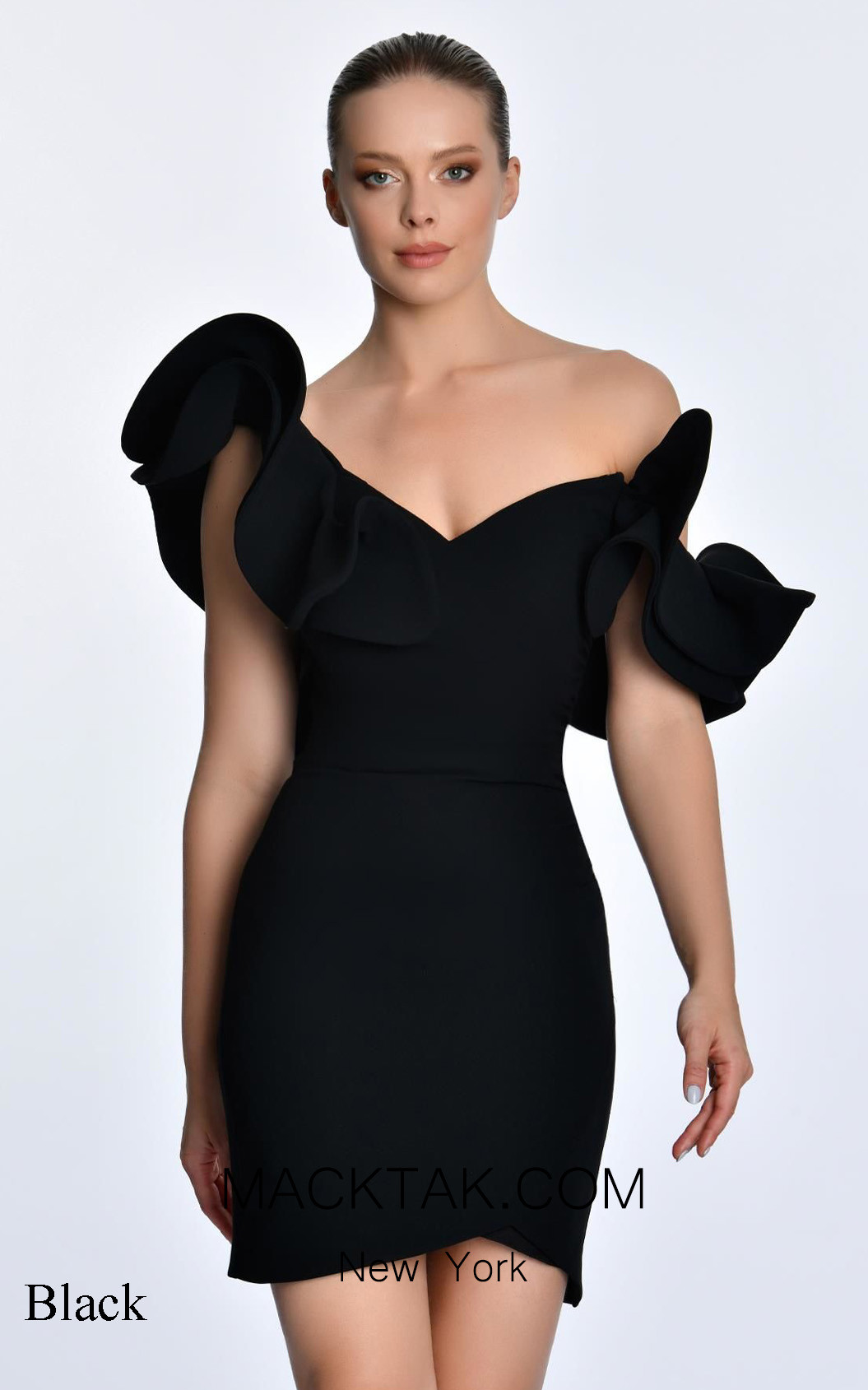Alfa Beta 5730 Black Dress