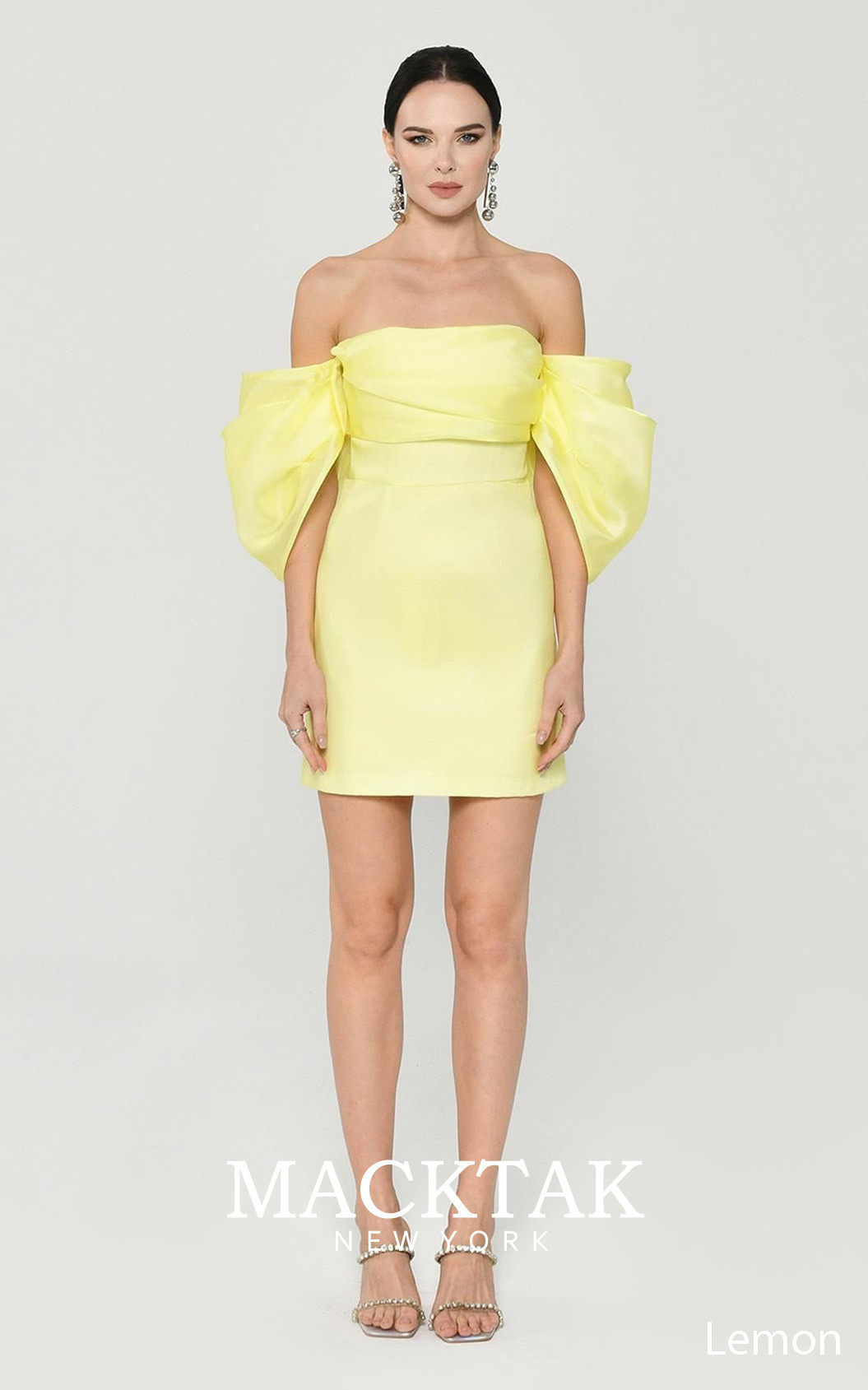 Alfa Beta B6070 Lemon Front Dress