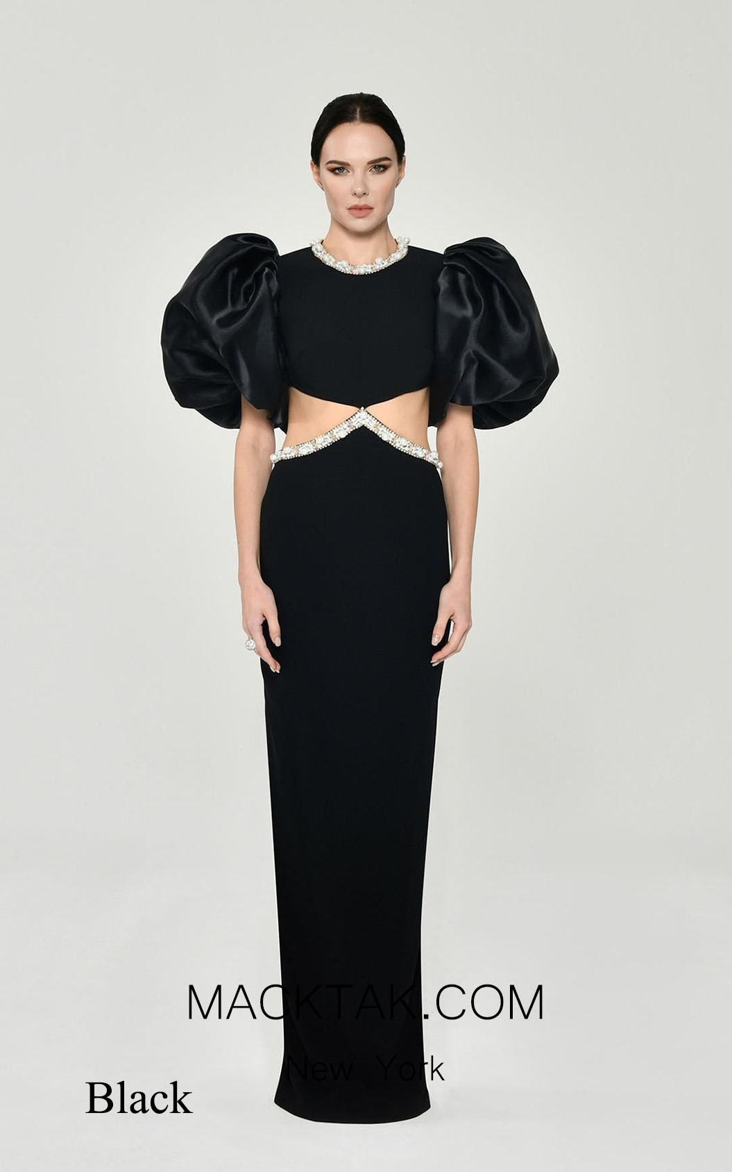 Laetitia Black Evening Dress