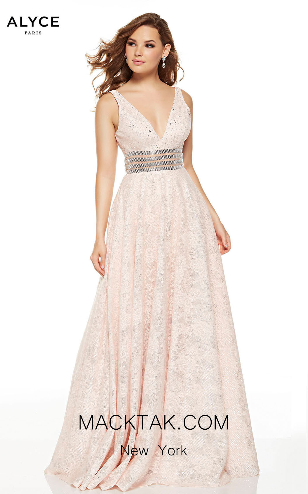 Alyce Paris 60757 Blush Front Dress