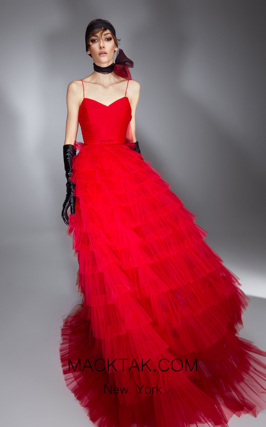 Ana Radu AR010 Red Front Dress