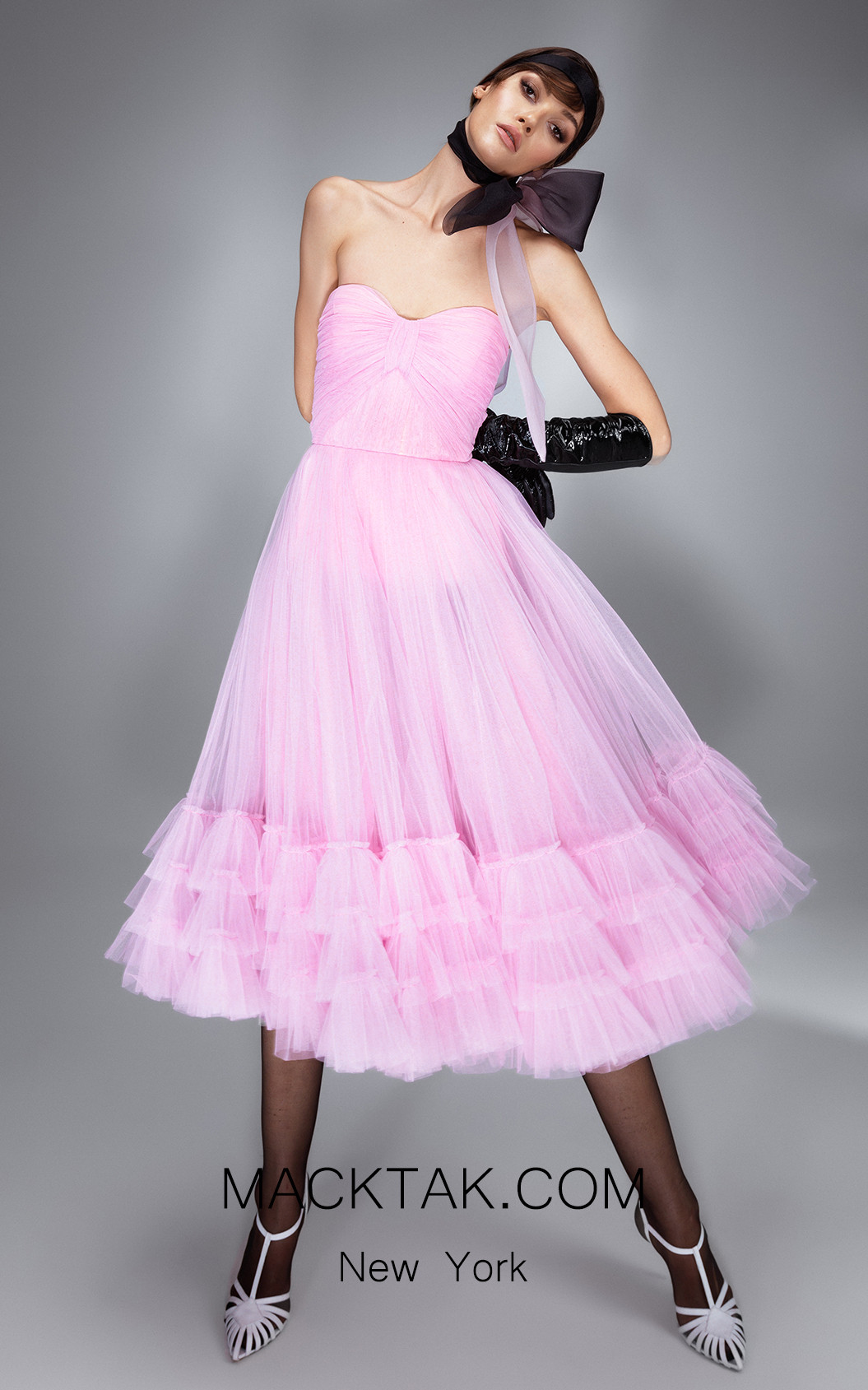 Ana Radu AR016 Pink Front Dress