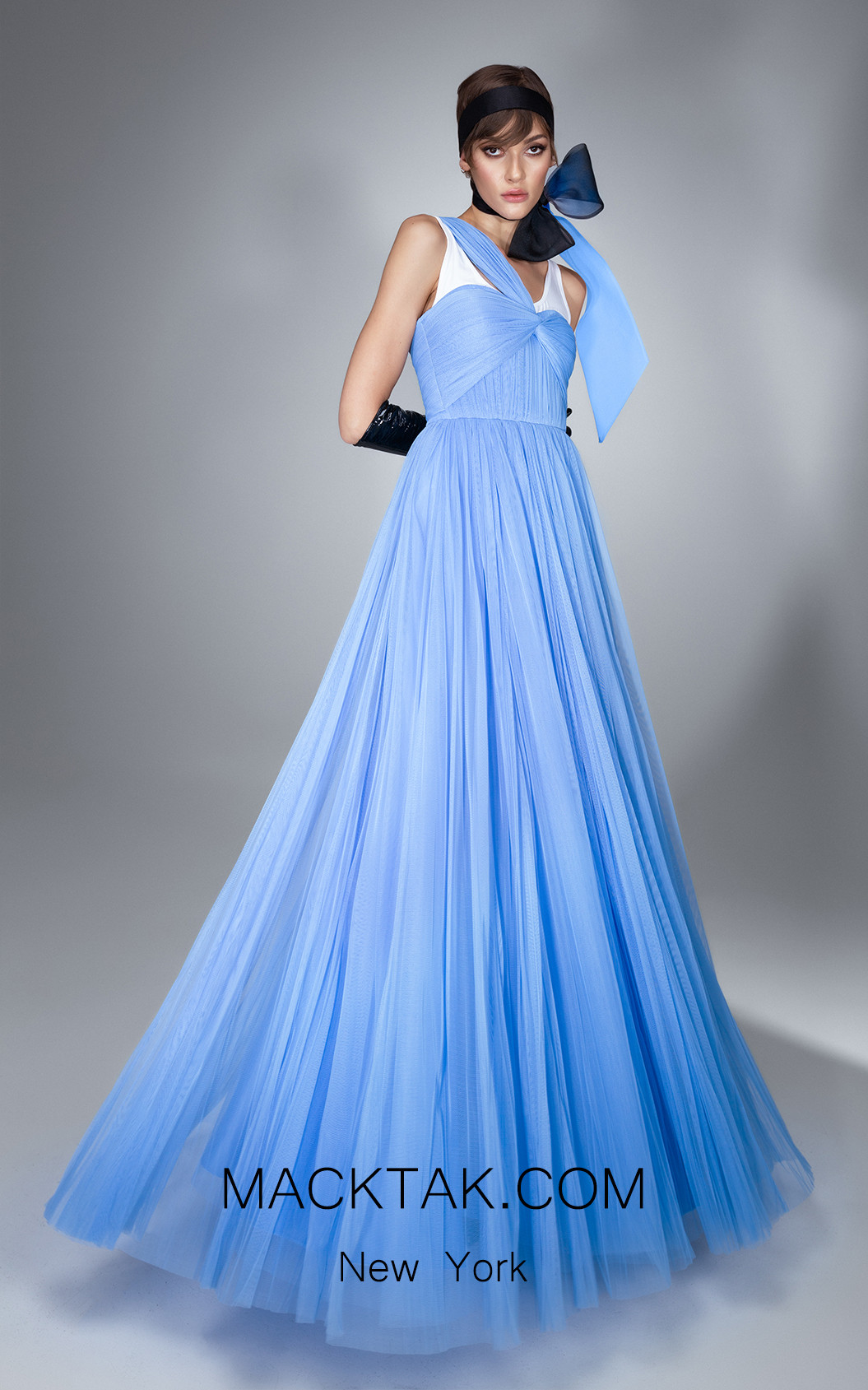 Ana Radu AR024 Blue Front Dress