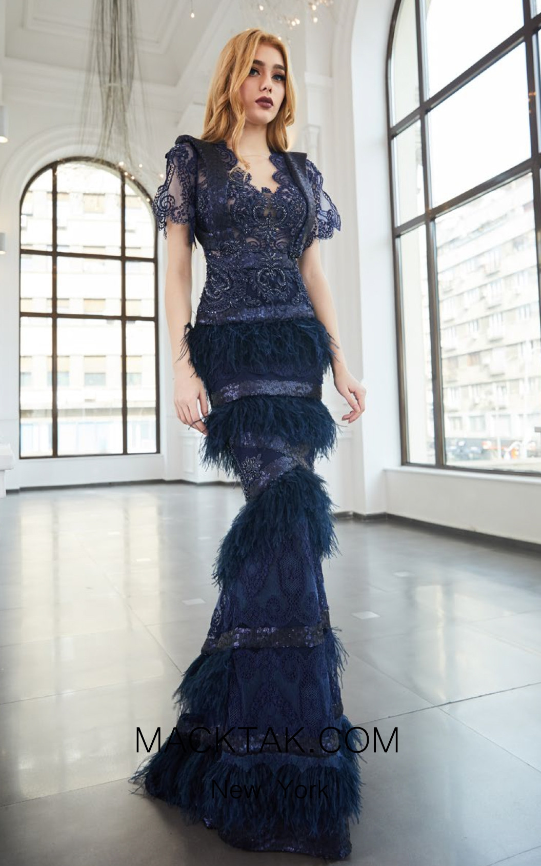 Cristallini SKA936 Front Evening Dress