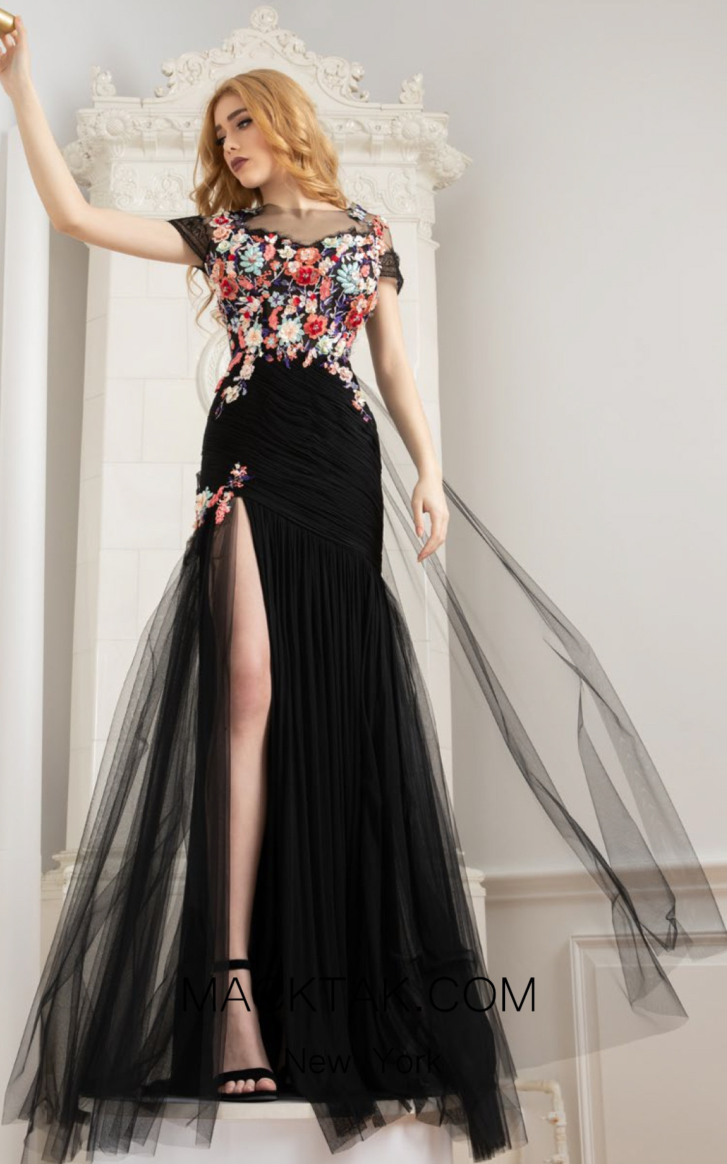 Cristallini SKA956 Front Evening Dress