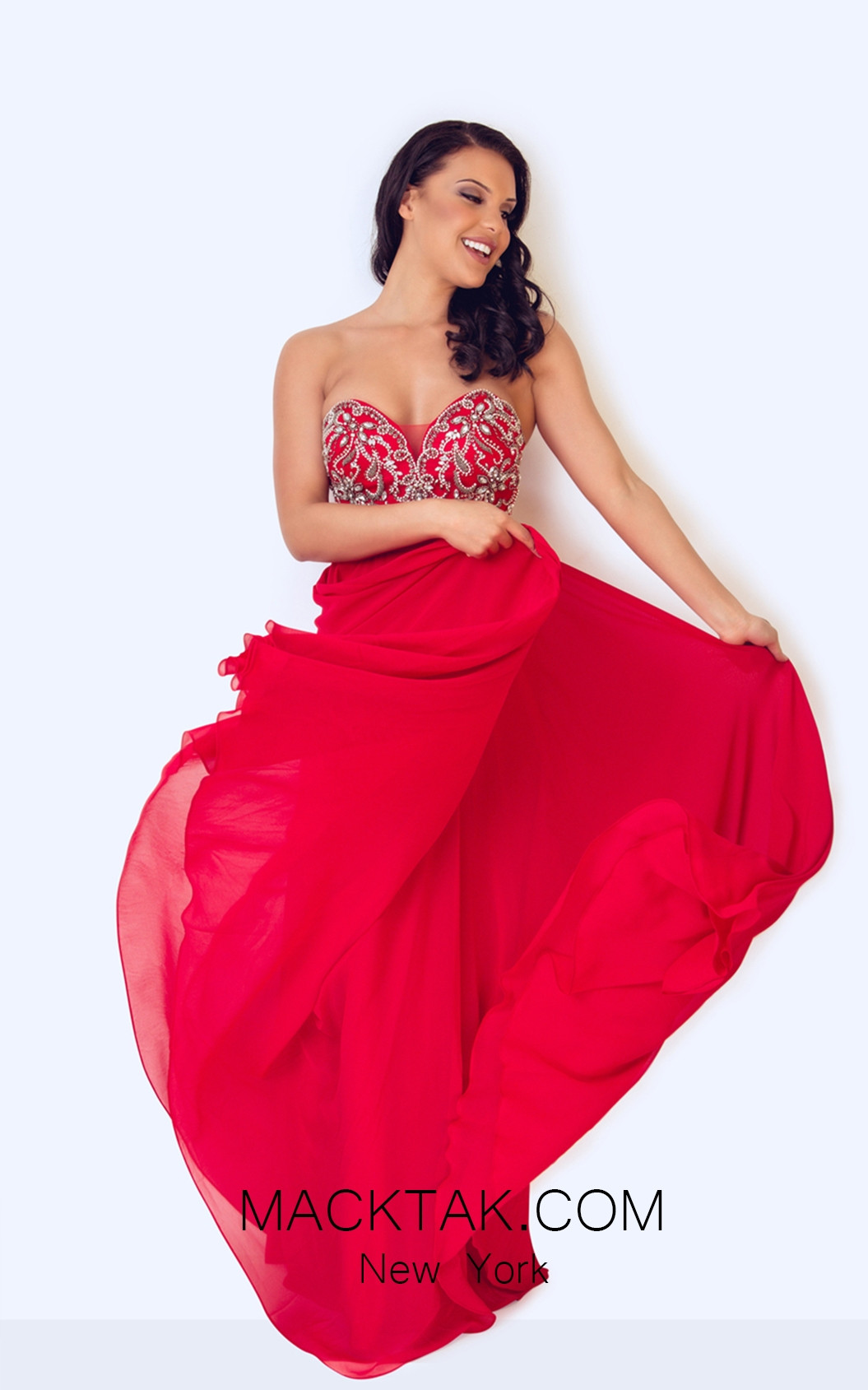 Dynasty 1023004 Front  Red Dress