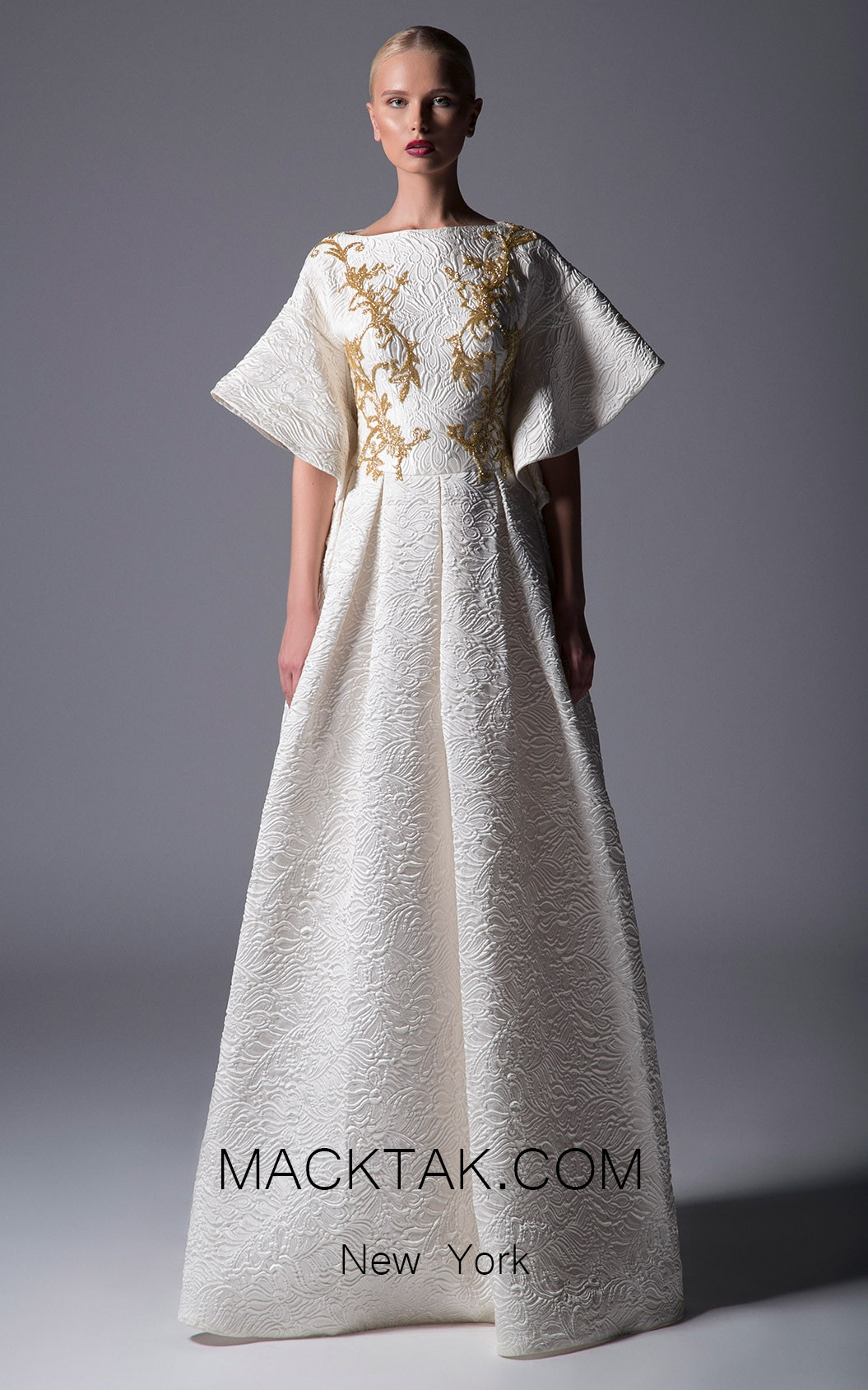 Edsward Arsouni La Gioia White Front Dress