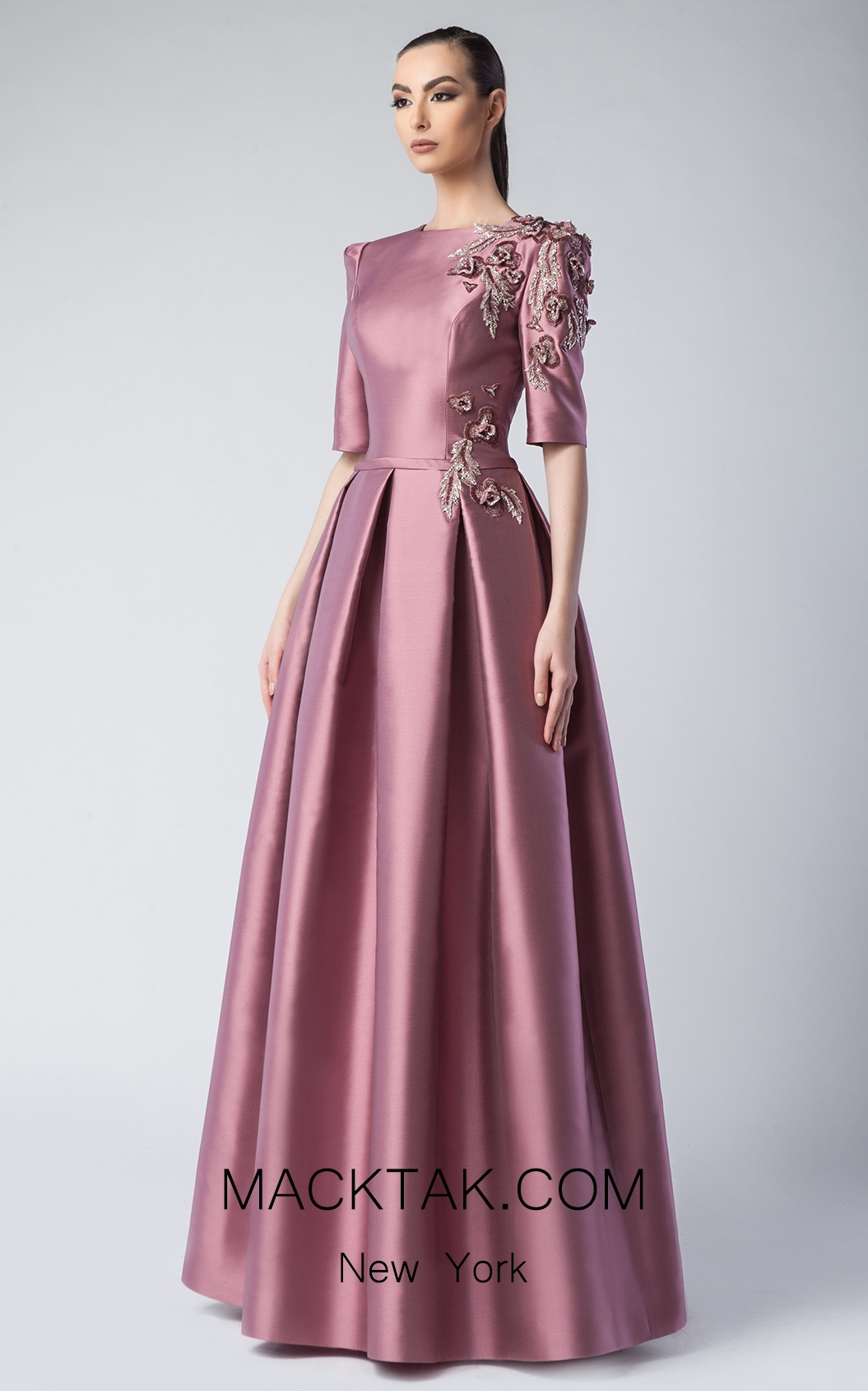Edward Arsouni FW0250 Malve Front Dress