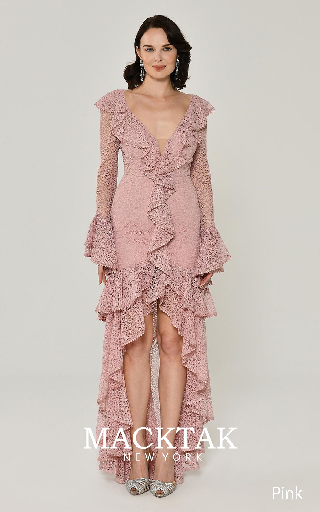 Elloise Pink Front Dress