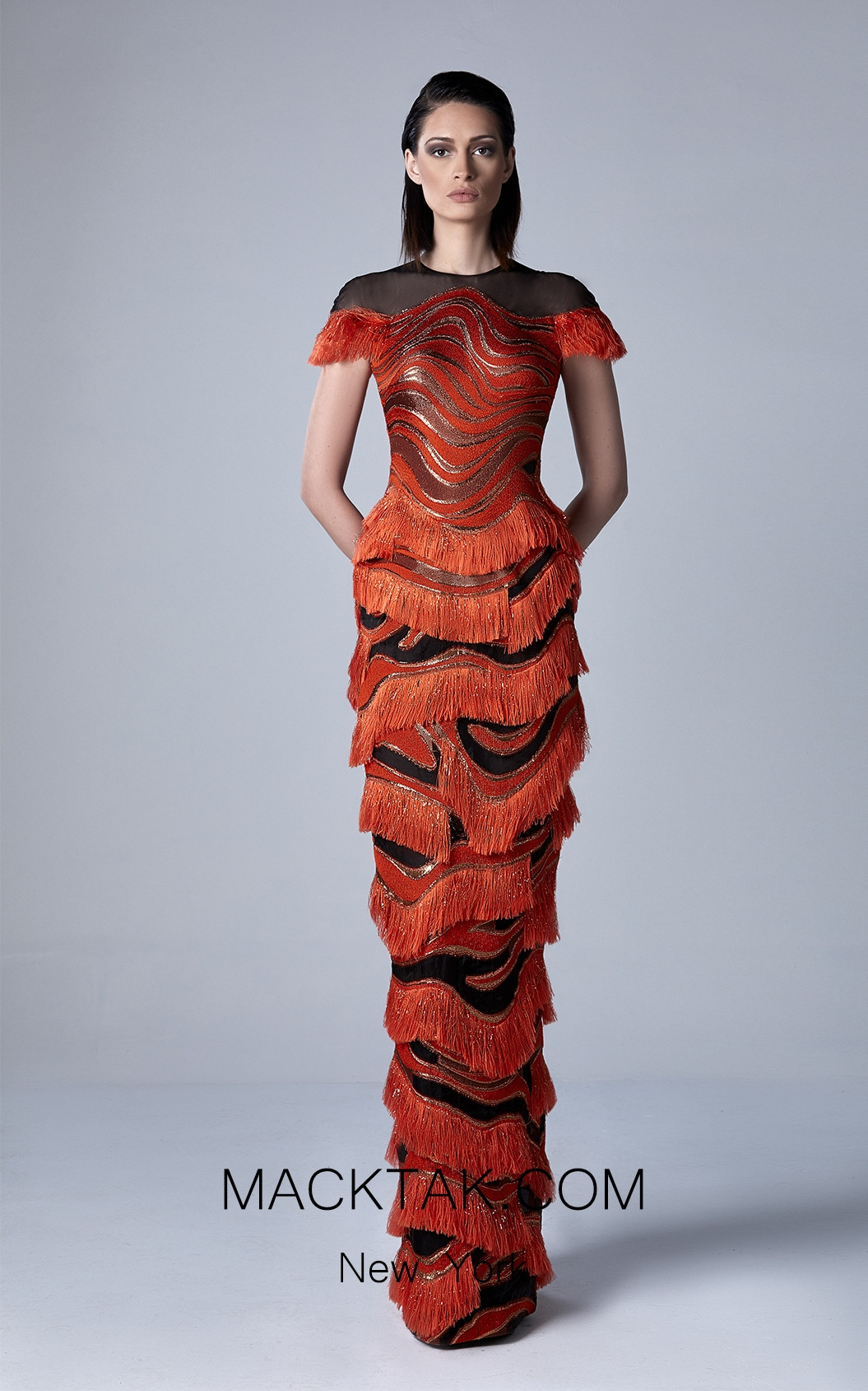 Edward Arsouni 0407 Front Evening Dress