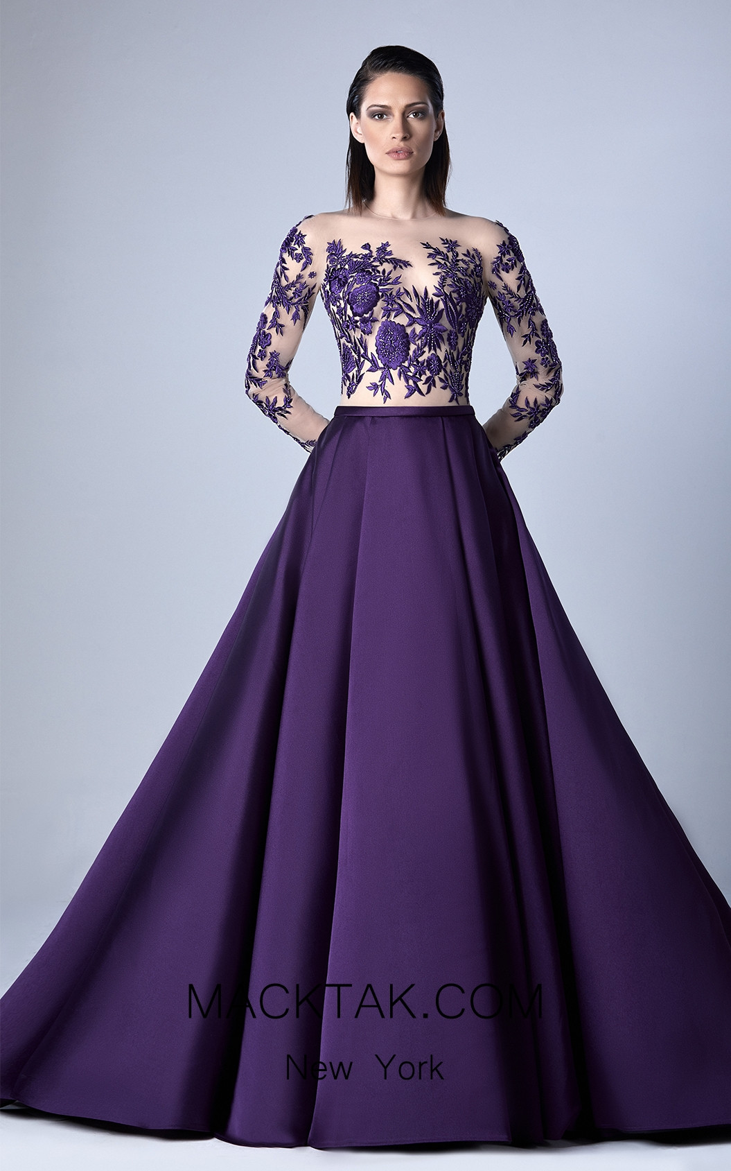 Edward Arsouni 0420 Front Evening Dress