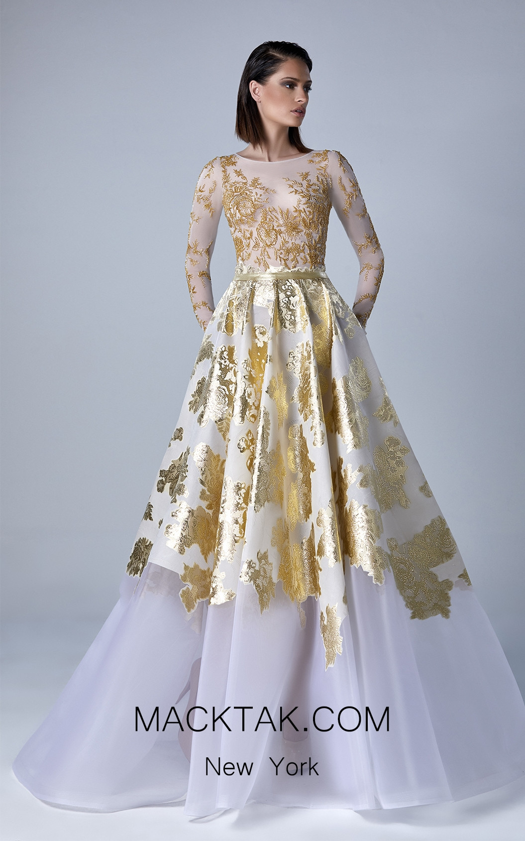 Edward Arsouni 0439 Front Evening Dress