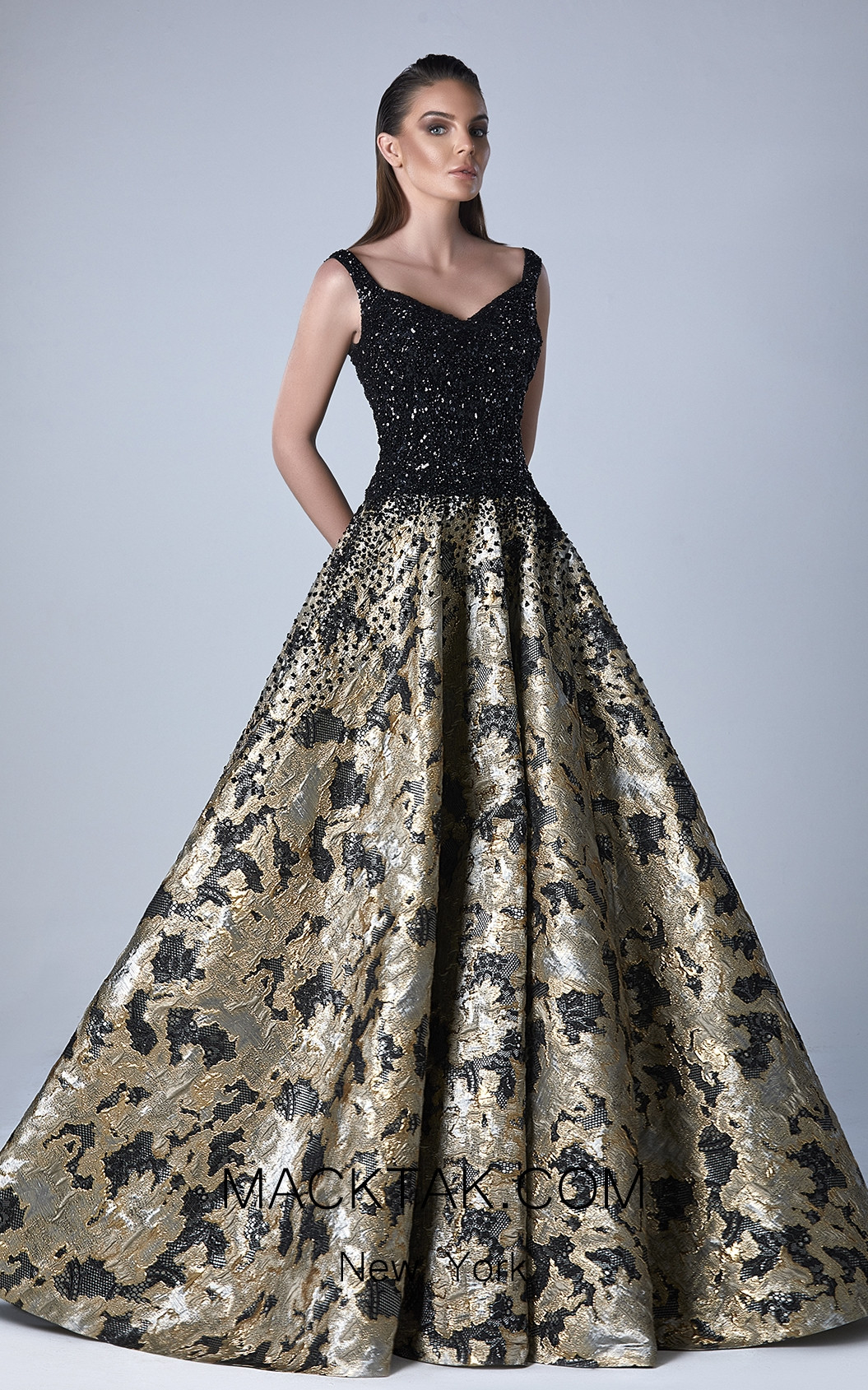 Edward Arsouni 0443 Front Evening Dress