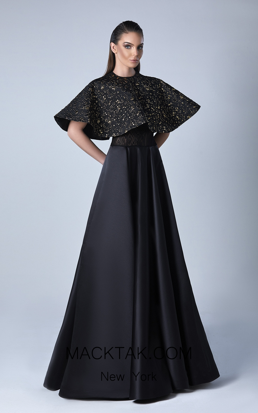 Edward Arsouni 0445 Front Evening Dress